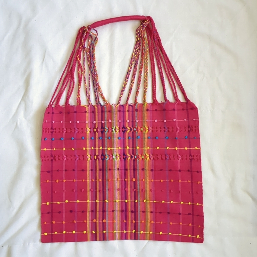Hand Woven Tote Bag from Chiapas